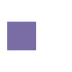 ロゴ要素:紫の四角