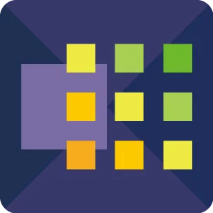 ロゴ要素:ダイヤ配置